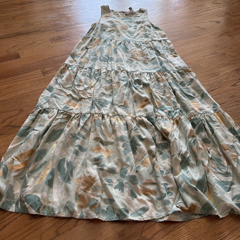 UNIVERSAL THREAD WOMENS GREEN MAXI DRESS XS - Picture 2 of 8